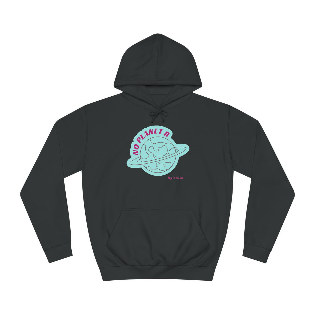 No Planet B Unisex Hoodie – Eco-Conscious Cotton Blend Sweatshirt