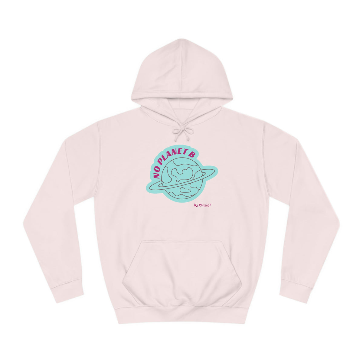 No Planet B Unisex Hoodie – Eco-Conscious Cotton Blend Sweatshirt