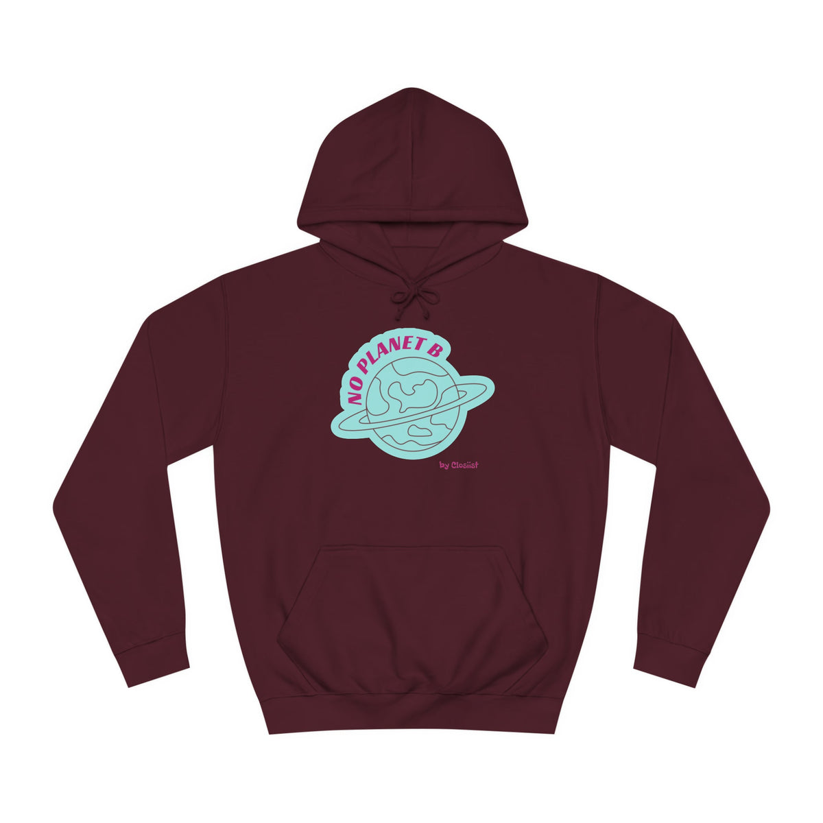 No Planet B Unisex Hoodie – Eco-Conscious Cotton Blend Sweatshirt
