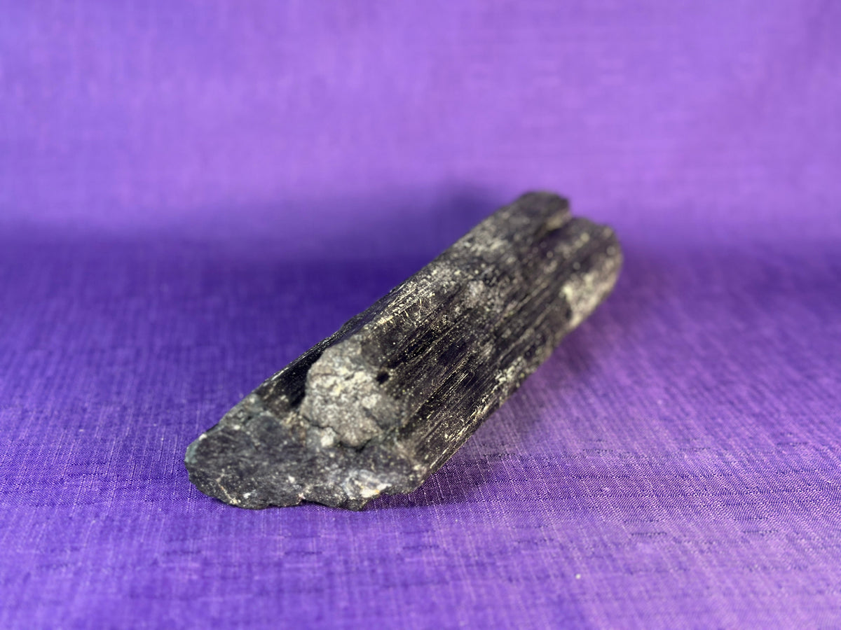 Extra Large Black Tourmaline Chunk / Rod / Log. Natural Rough Black Tourmaline