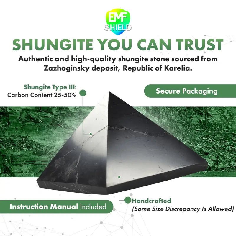 Shungite Stone Home EMF Defender