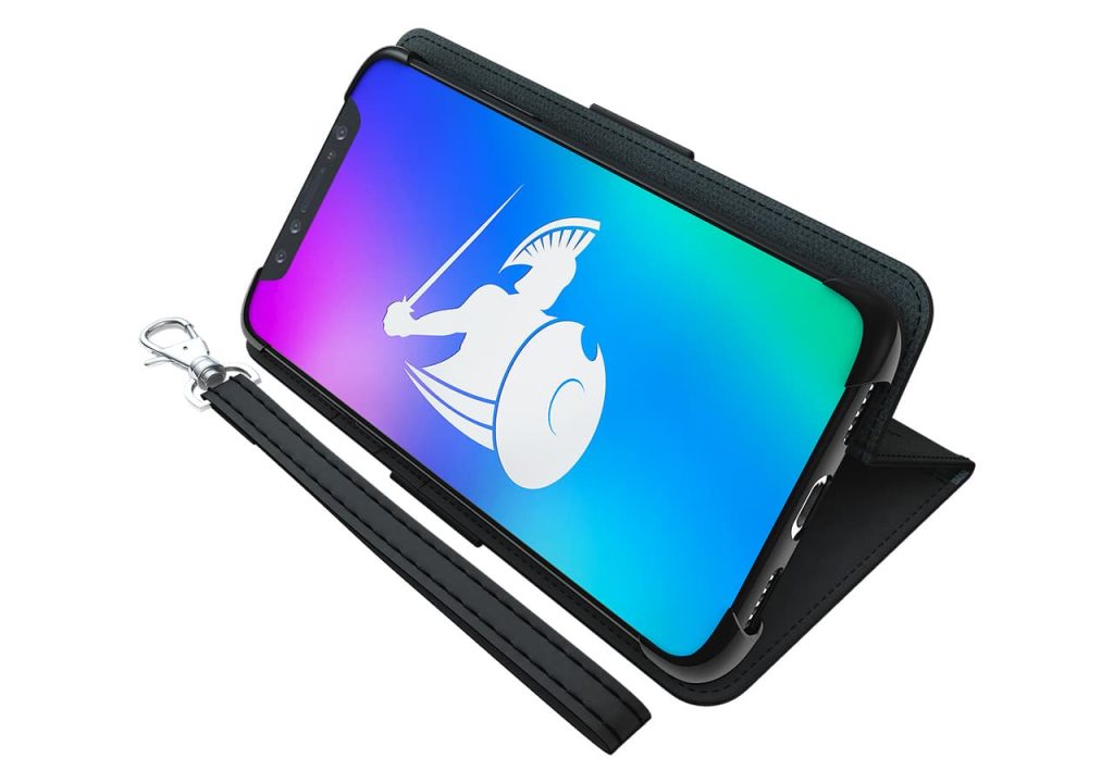 Mobile Radiiation iPhone 8 / 7 / 6 / SE EMF Blocking Wallet Case with Radiation Protecti ...