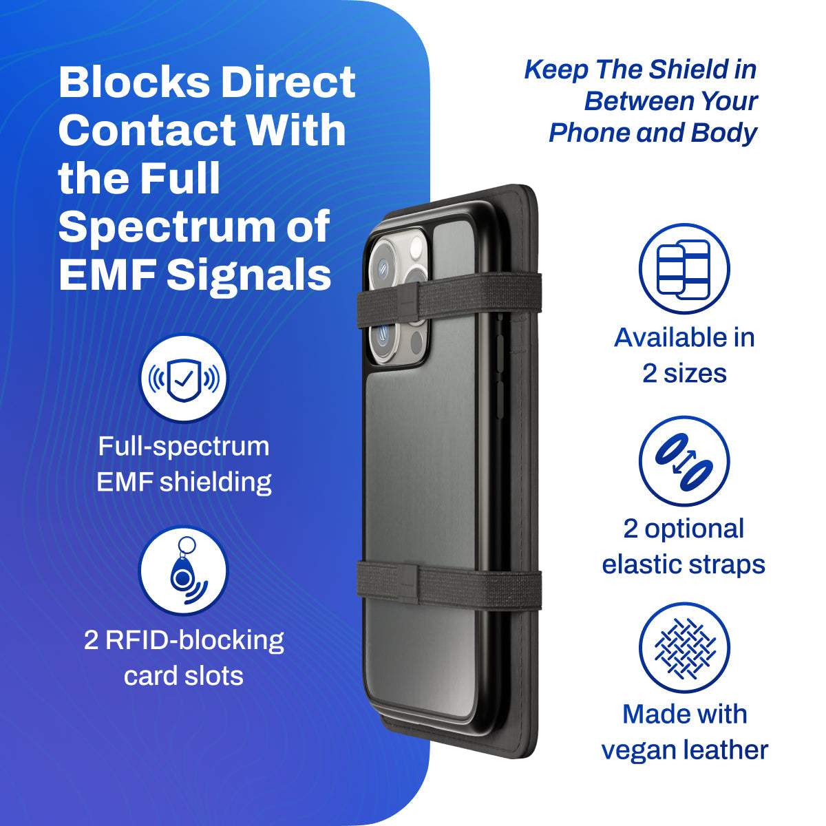 EMF Radiation Protection Universal Phone Shield