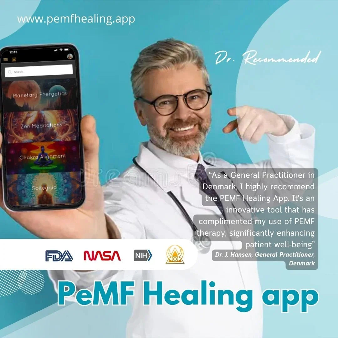 C60 Shungite 5G EMF Shield iTorus i2 Pocket PEMF + One Year Free App
